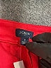 J.Crew Factory Store 100% Polyester Color Block Red Casual Pants Size 2 - photo 7