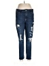 Old Navy Hearts Blue Jeans Size 12 - photo 1