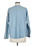 Dylan Blue Long Sleeve Blouse Size M - photo 2