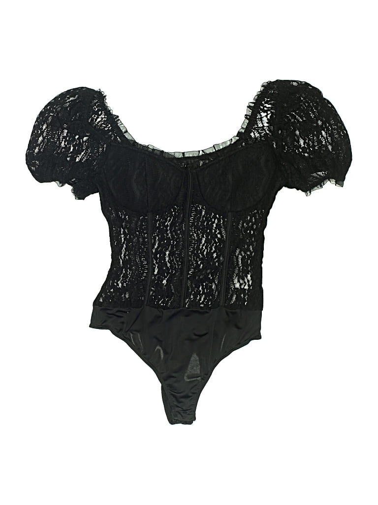 Pre-owned Lulus Bodysuit In Black