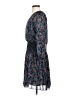 Vanessa Virginia 100% Polyester Paisley Blue Black Casual Dress Size S - photo 5