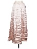 1.State 100% Viscose Metallic Silver Formal Skirt Size 2 - photo 1