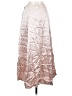 1.State 100% Viscose Metallic Silver Formal Skirt Size 2 - photo 2