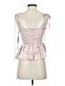 1.State 100% Viscose Pink Sleeveless Top Size XS - photo 2