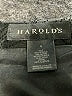 Harold's Solid Black Formal Skirt Size 4 - photo 4
