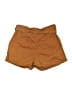Vanilla Star Solid Brown Khaki Shorts Size 9 - photo 2
