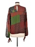 Walter Baker Green Long Sleeve Blouse Size M - photo 2