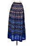 Assorted Brands 100% Polyester Print Blue Casual Skirt Size XS (estimated) - photo 2