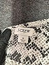 J.Crew Factory Store 100% Polyester Animal Print Silver Long Sleeve Blouse Size M - photo 7