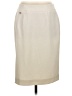 Calvin Klein 100% Polyester Solid Ivory Formal Skirt Size 6 - photo 1