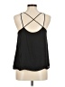 Chelsea28 100% Polyester Black Sleeveless Blouse Size M - photo 2