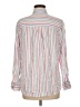 Gap Stripes Ivory Long Sleeve Button-Down Shirt Size M - photo 2