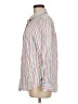 Gap Stripes Ivory Long Sleeve Button-Down Shirt Size M - photo 5