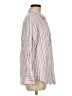 Gap Stripes Ivory Long Sleeve Button-Down Shirt Size M - photo 4