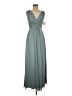 Dessy Collection 100% Polyester Gray Cocktail Dress Size 6 - photo 1