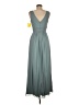 Dessy Collection 100% Polyester Gray Cocktail Dress Size 6 - photo 2