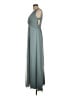 Dessy Collection 100% Polyester Gray Cocktail Dress Size 6 - photo 5