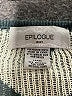 Epilogue Chevron-herringbone Ivory Pullover Sweater Size L - photo 7