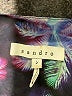 Sandro 100% Polyester Purple Sleeveless Blouse Size Med (2) - photo 7