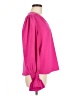 Aqua 100% Polyester Pink Long Sleeve Blouse Size M - photo 4