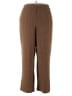 IMAN Brown Casual Pants Size 3X - photo 1