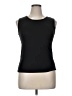 Alfani Black Sleeveless Top Size XL - photo 1