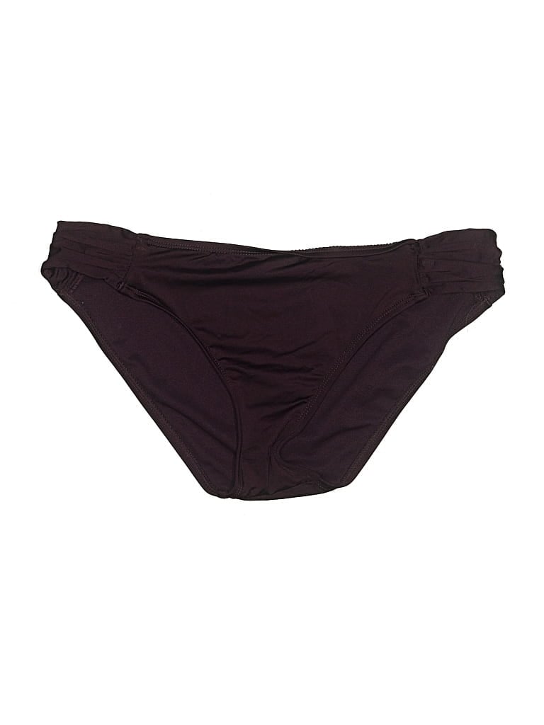 Pre-owned Unbranded Swimsuit Bottoms In Burgundy