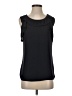 Ann Taylor LOFT 100% Polyester Black Sleeveless Blouse Size S - photo 1