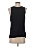 Ann Taylor LOFT 100% Polyester Black Sleeveless Blouse Size S - photo 2