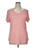Apt. 9 Pink Short Sleeve Top Size XL - photo 1