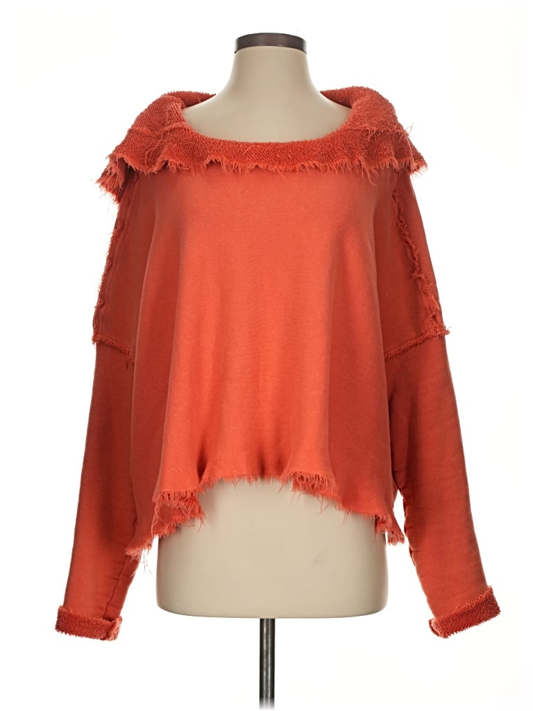 Pre-owned Fp Movement Pullover Sweater In Orange