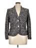 Calvin Klein Chevron-herringbone Gray Blazer Size 14 - photo 1