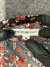 Perseption Concept Floral Black Short Sleeve Blouse Size M - photo 7