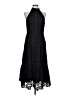 Aqua 100% Polyester Black Cocktail Dress Size L - photo 1