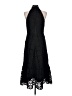Aqua 100% Polyester Black Cocktail Dress Size L - photo 2