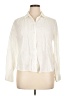 Zara Ivory Long Sleeve Button-Down Shirt Size XL - photo 1