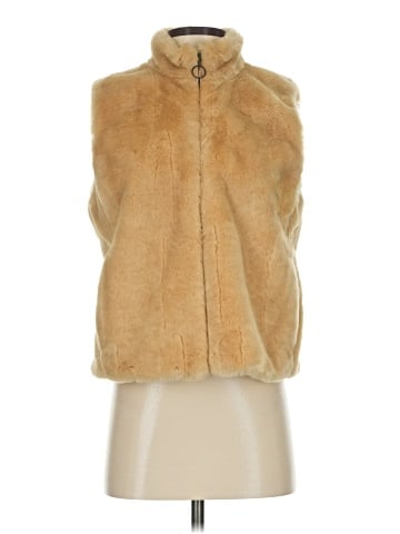 Ann Taylor LOFT Faux Fur Vest (view 1)