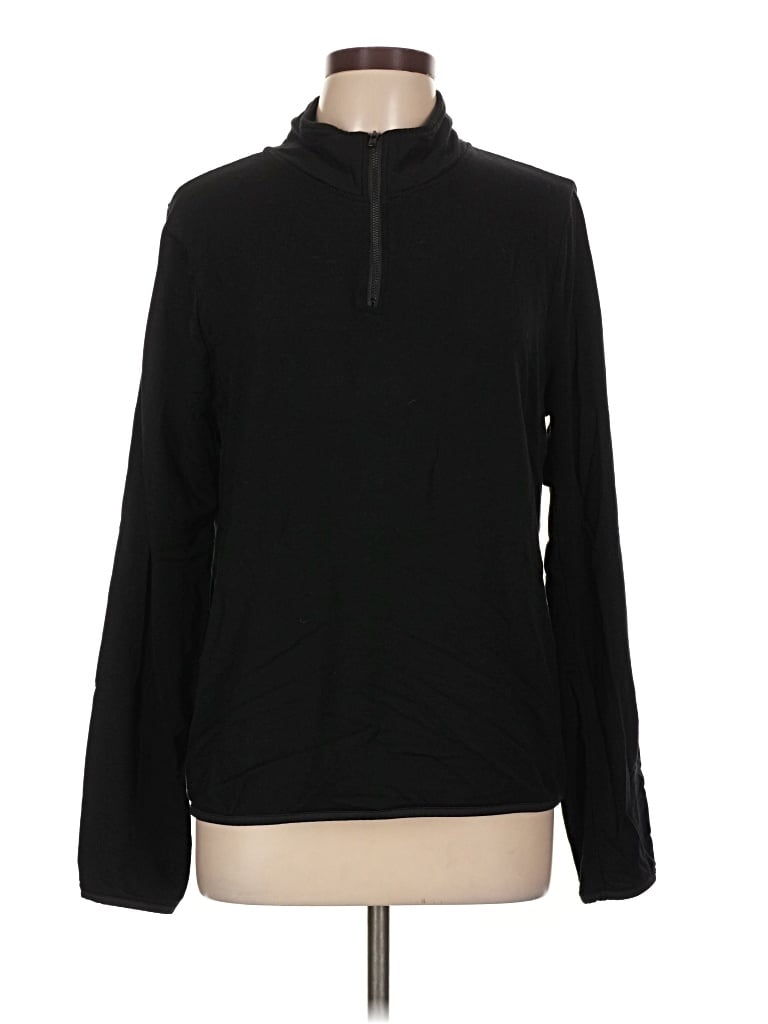 Pre-owned Threads 4 Thought Turtleneck Sweater In Black