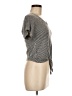 Caution to the Wind Gray Short Sleeve Top Size M - photo 4