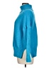 EF Solid Blue Turtleneck Sweater Size L - photo 5