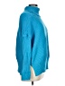 EF Solid Blue Turtleneck Sweater Size L - photo 4