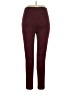 Zara Basic Houndstooth Burgundy Casual Pants Size XL - photo 2