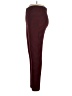 Zara Basic Houndstooth Burgundy Casual Pants Size XL - photo 5