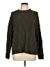 Unbranded 100% Polyester Solid Green Pullover Sweater Size L - photo 1