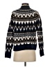 Evereve Chevron-herringbone Blue Pullover Sweater Size XS - photo 2