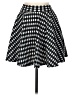 Kathy Checkered-gingham Black Casual Skirt Size M - photo 1