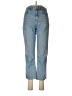Topshop Hearts Blue Jeans Size 28 waist - photo 1