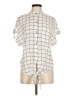 Olivaceous Ivory Short Sleeve Blouse Size M - photo 1