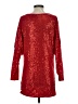 Shein 100% Polyester Red Cocktail Dress Size 6 - photo 2