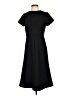 Ann Taylor Solid Black Casual Dress Size 4 (petite) - photo 1